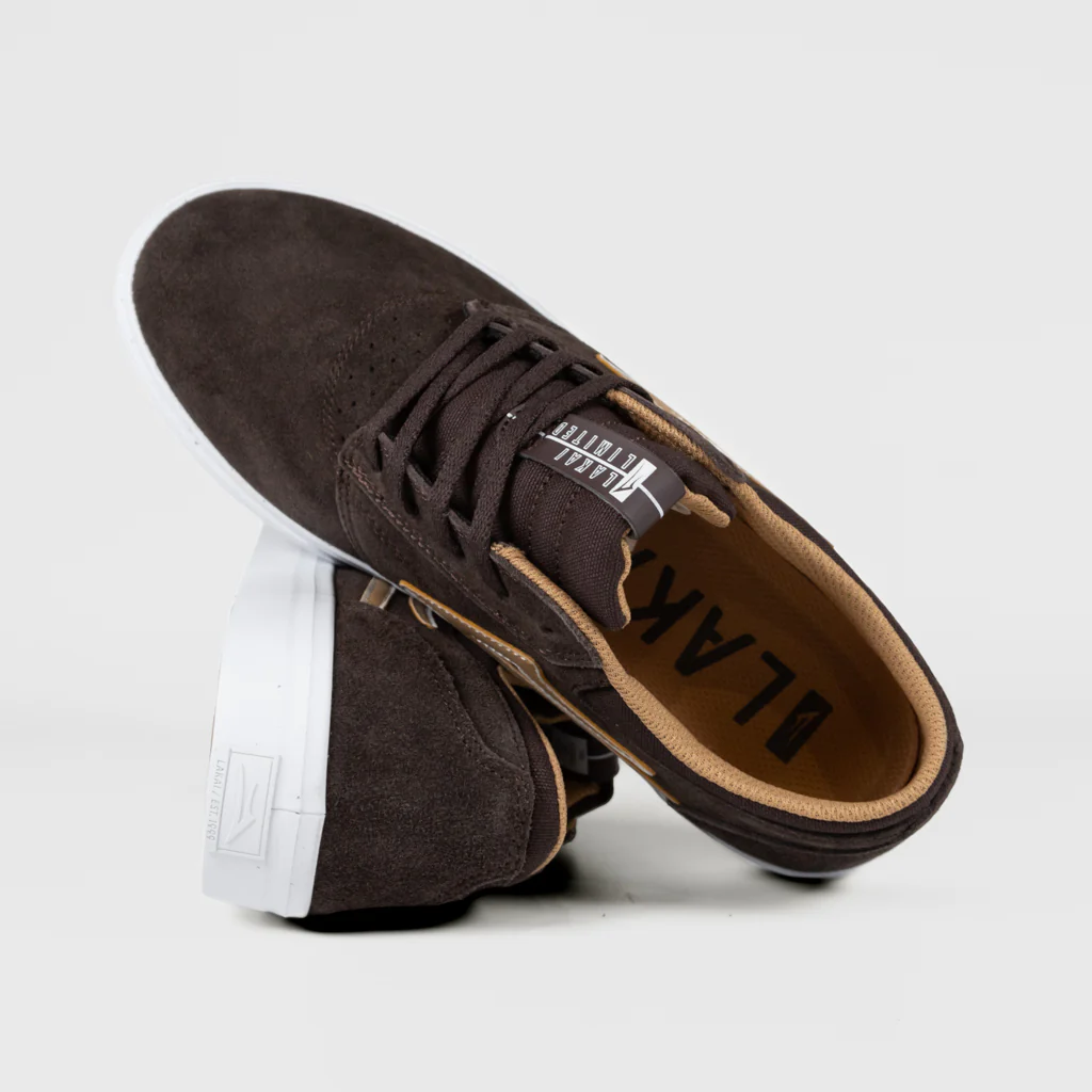 Lakai - Griffin Shoes - Chocolate / White - Image 4