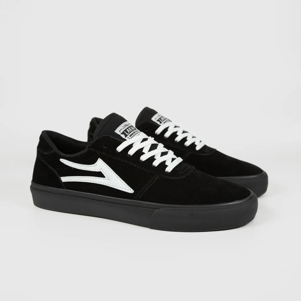 Lakai - Manchester Shoes - Black / Black / White - Image 2