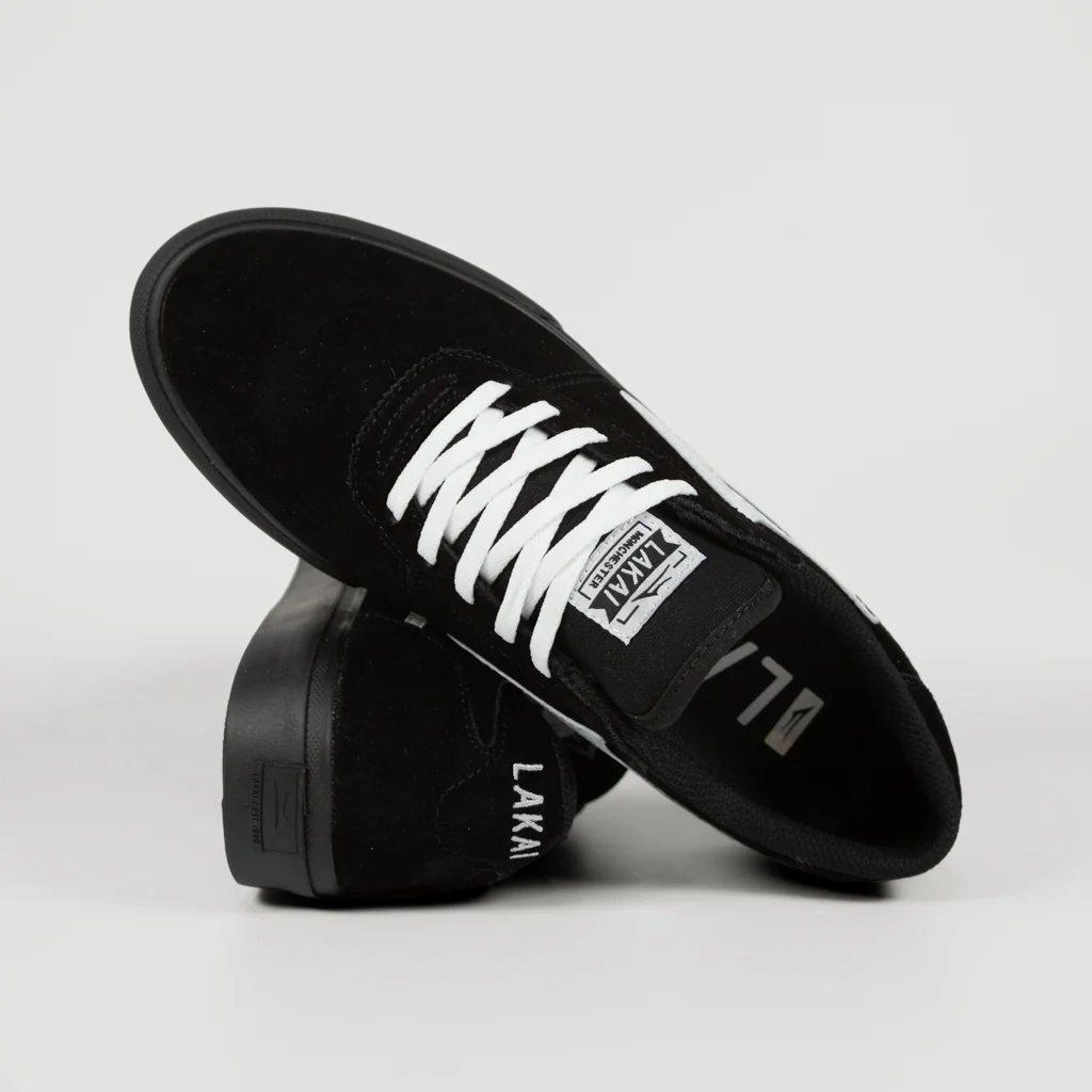 Lakai - Manchester Shoes - Black / Black / White - Image 4