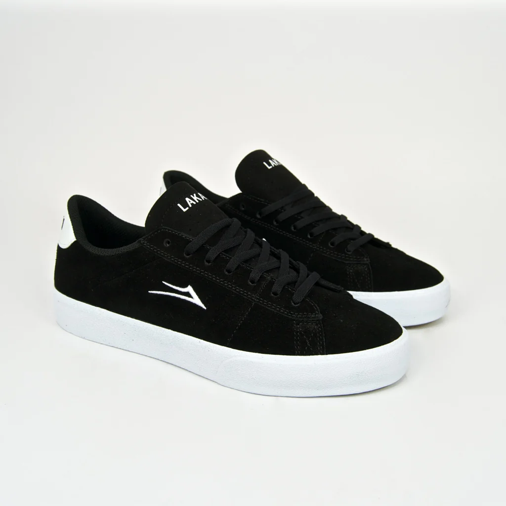 Lakai - Newport Shoes - Black / White - Image 2