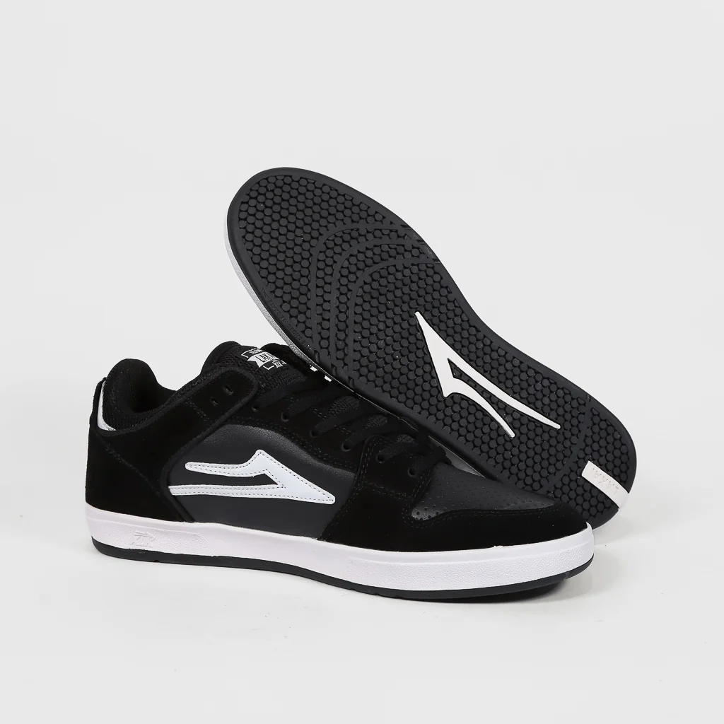 Lakai - Telford Low Shoes - Black / White - Image 3