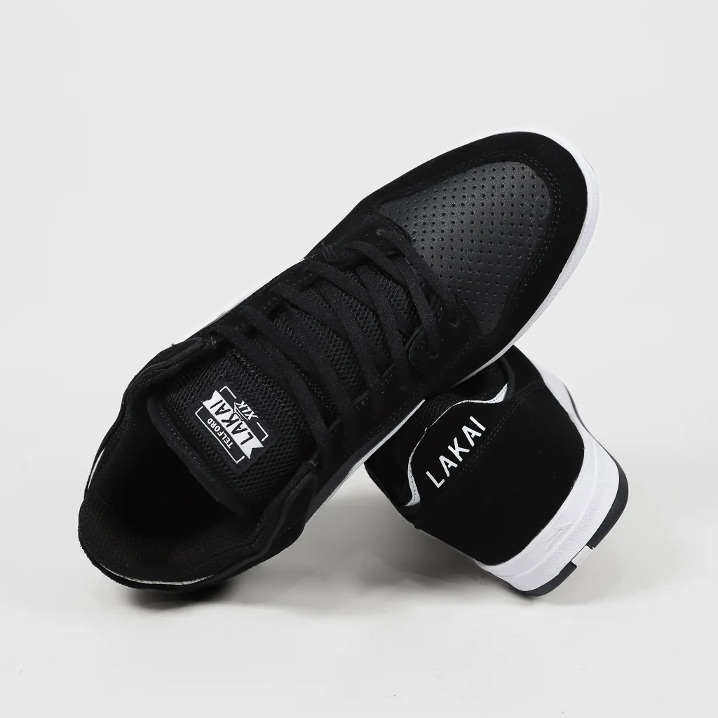 Lakai - Telford Low Shoes - Black / White - Image 4