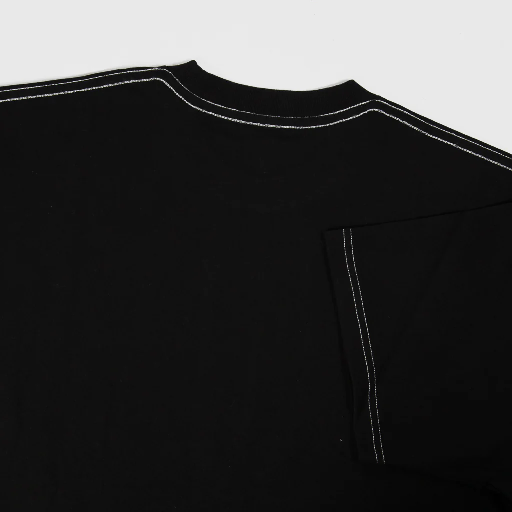 Last Resort AB - Cross T-Shirt - Black / White - Image 4