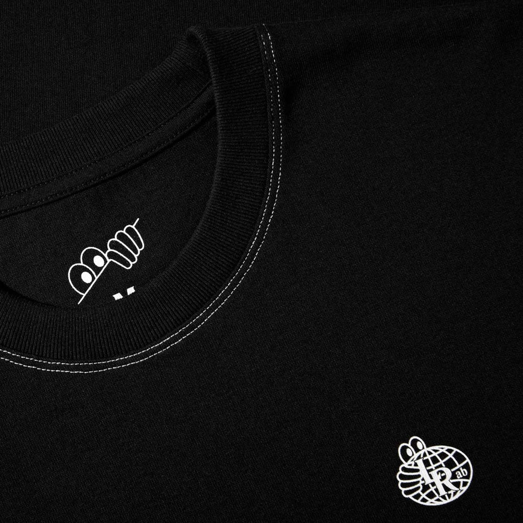 Last Resort AB - Small Atlas Contrast Stitch T-Shirt - Black - Image 2