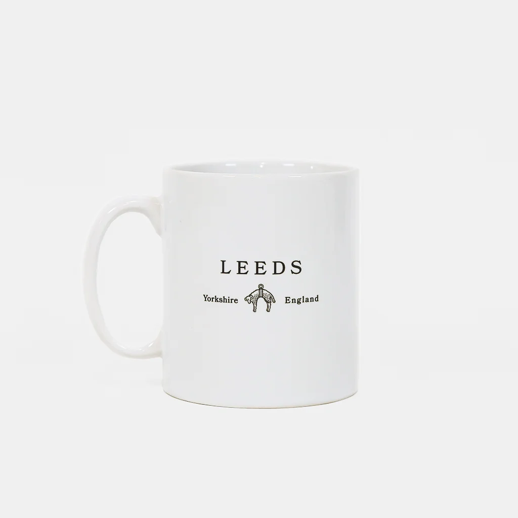 Don't Mess With Yorkshire - Leeds Fleece Mug - White