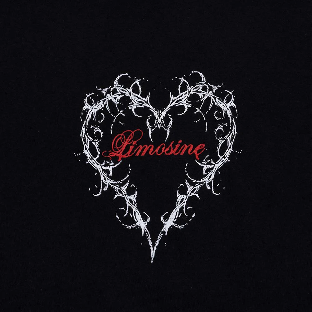 Limosine Skateboards - Heart T-Shirt - Black - Image 2