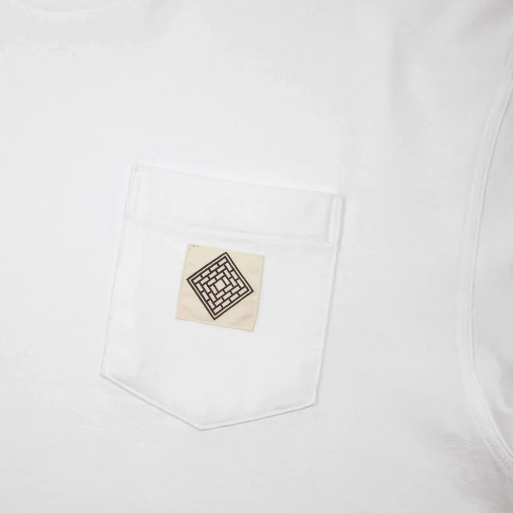 The National Skateboard Co. - LOGO POCKET T-SHIRT - OFF WHITE - Image 2