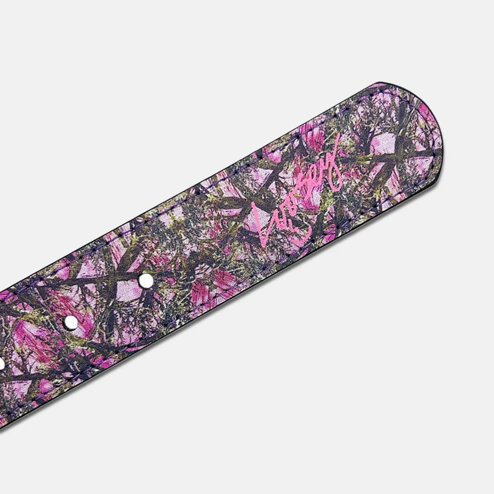 Loosey - Camo Stud Belt - Pink - Image 2