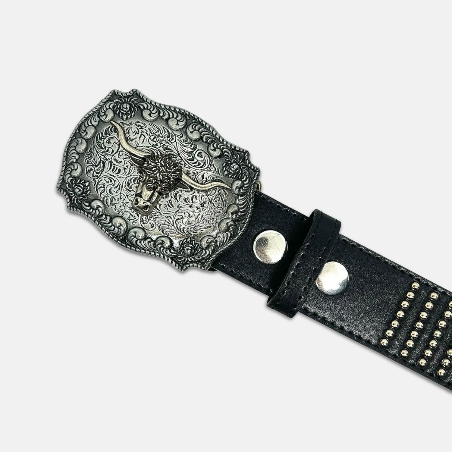 Loosey - Interchangeable Buckle Belt - Black - Image 3