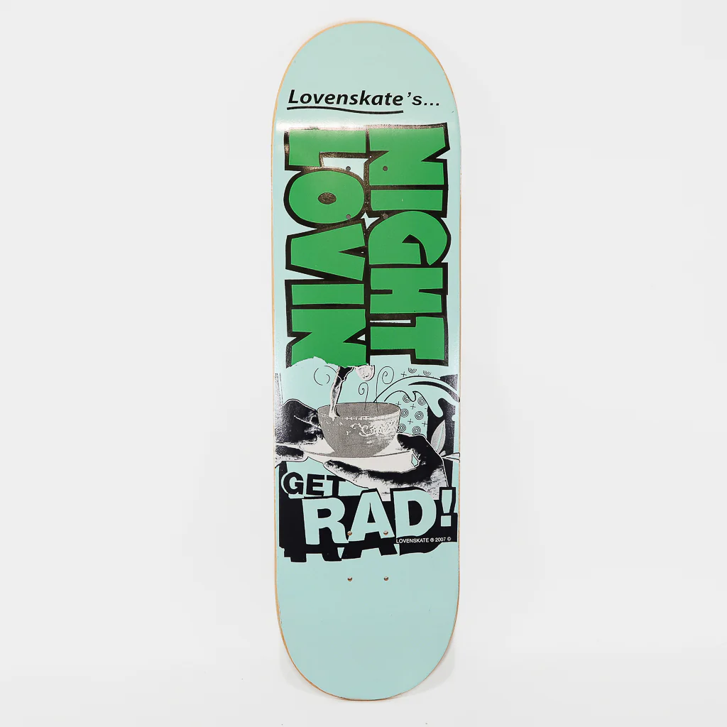 Lovenskate - 8.25" 20th Anniversary Skateboard Deck - Mint