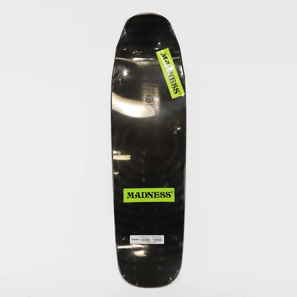 Madness Skateboards - 9.0” Shaped Reflector R7 Skateboard Deck - Image 2