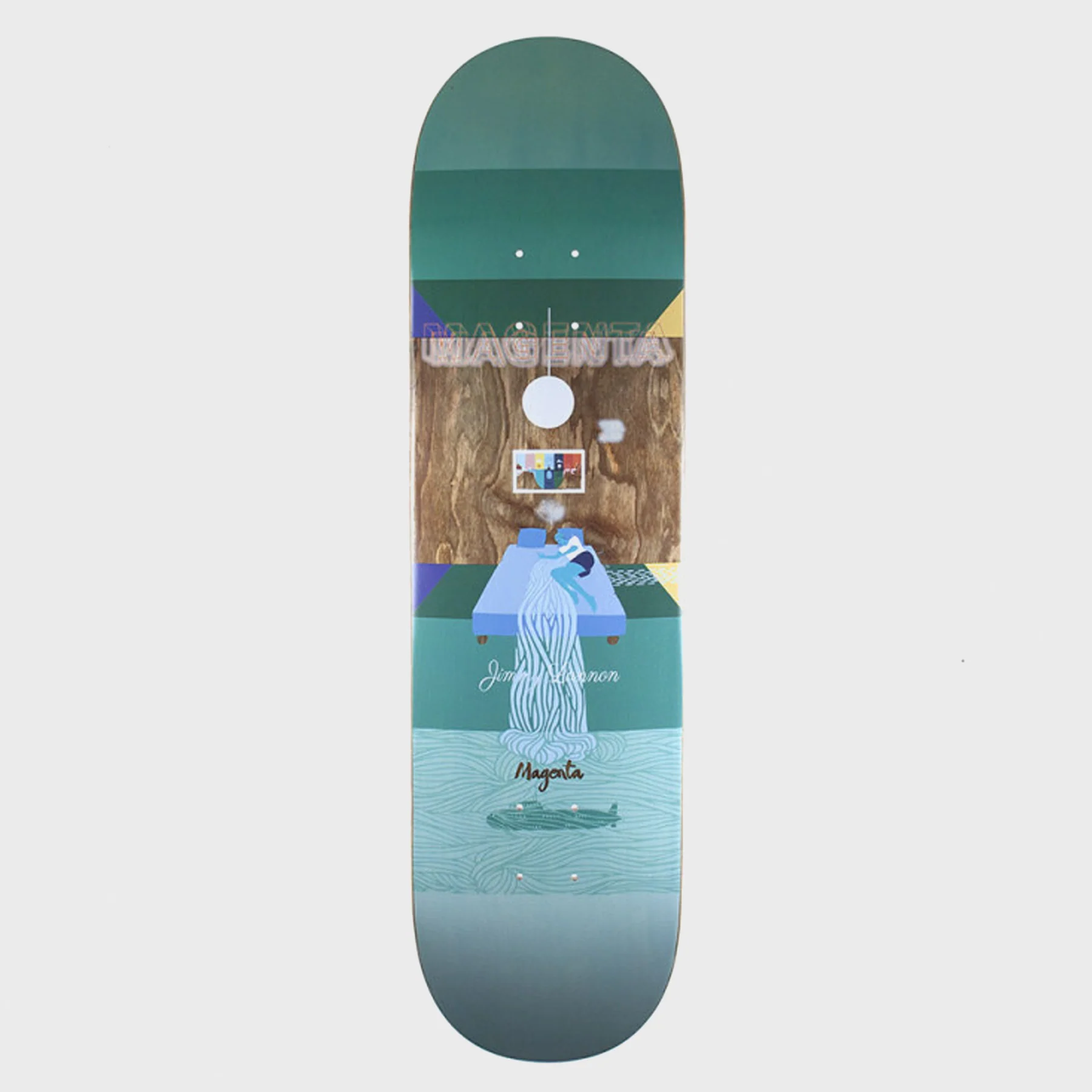 Magenta Skateboards - 8.125" Jimmy Lannon Sleep Skateboard Deck