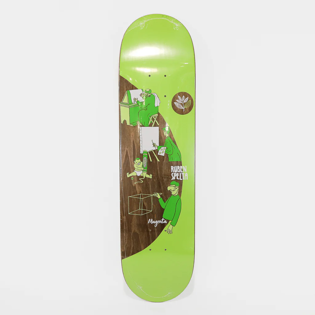 Magenta Skateboards - 8.125" Ruben Spelta Extravision Deck