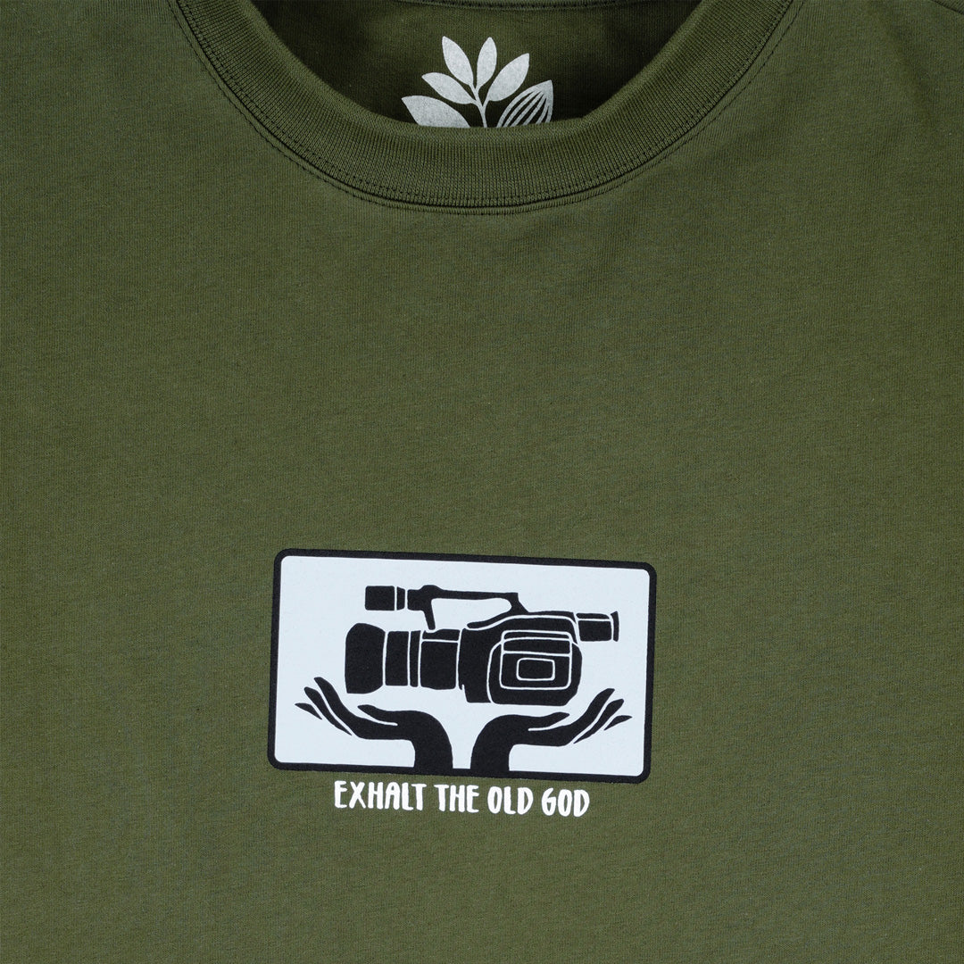 Magenta Skateboards - Exhalt T-Shirt - Khaki - Image 2