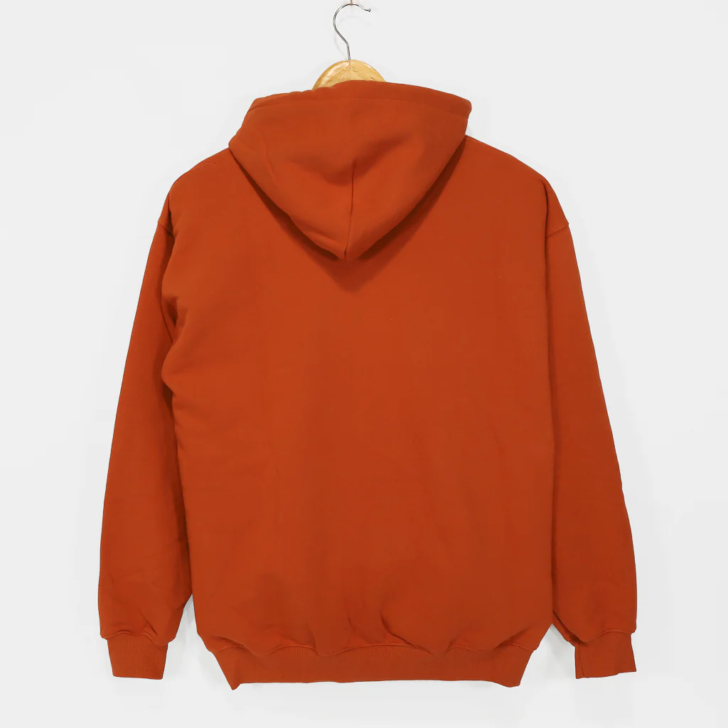 Magenta Skateboards - Magentaj Pullover Hooded Sweatshirt - Red Ocra - Image 3