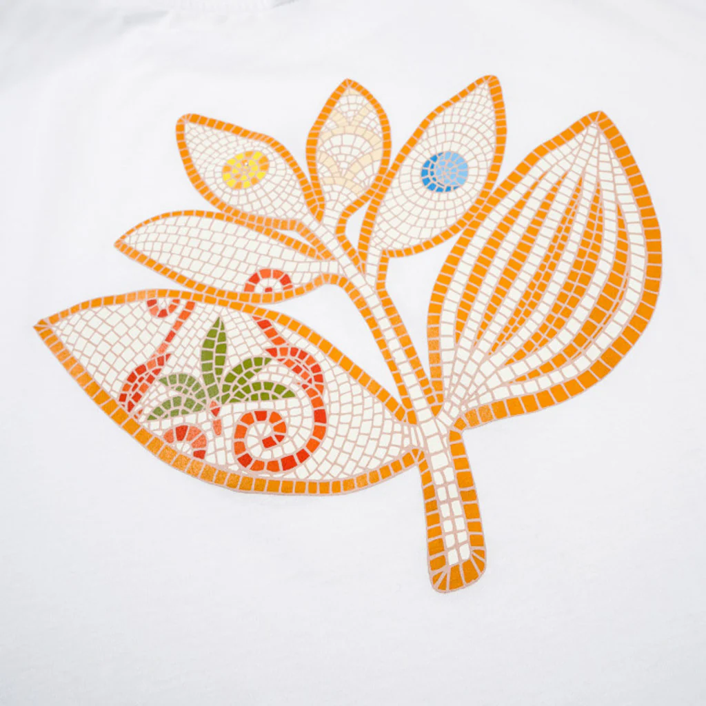 Magenta Skateboards - Mosaic T-Shirt - White - Image 4