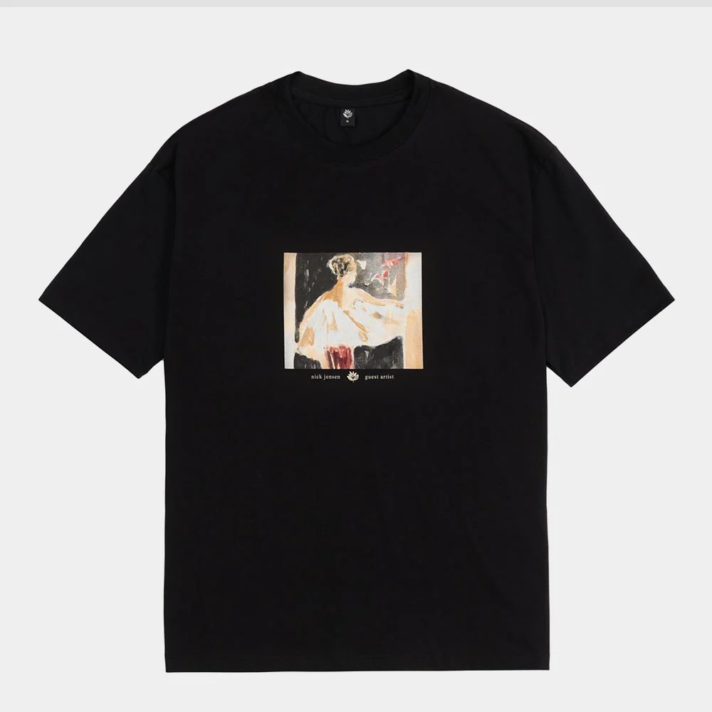 Magenta Skateboards - Nick Jensen T-Shirt - Black