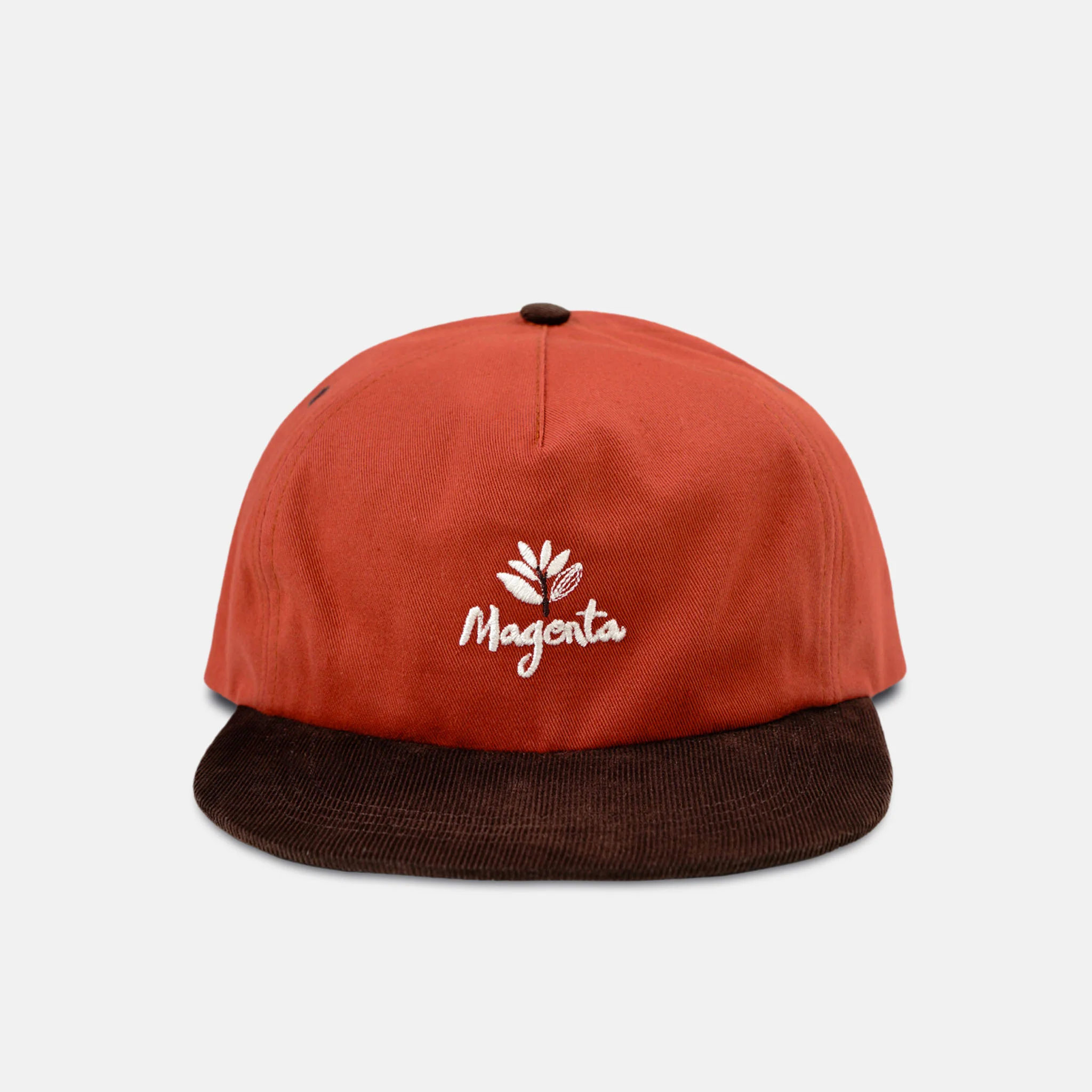 Magenta Skateboards - Quebec Snapback Cap - Brick - Image 2