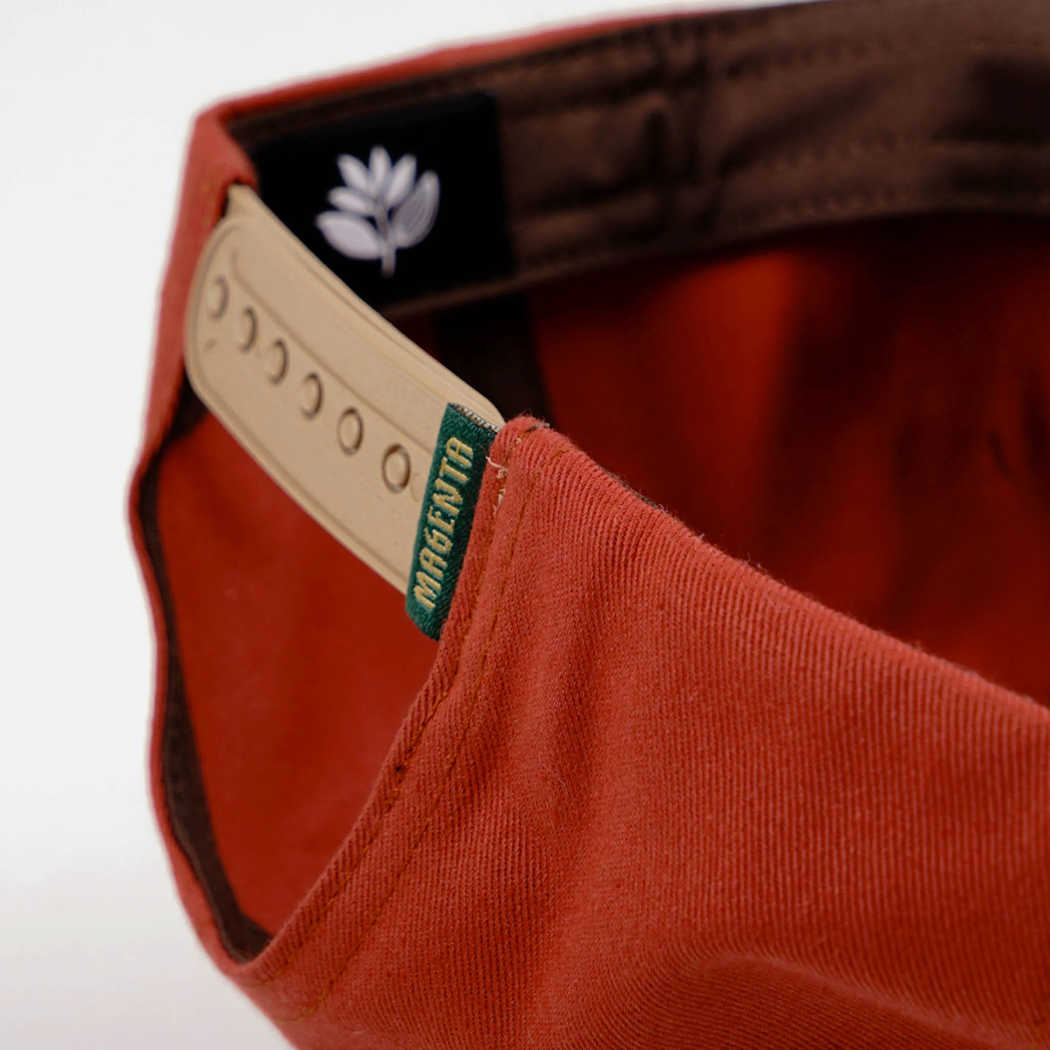 Magenta Skateboards - Quebec Snapback Cap - Brick - Image 4