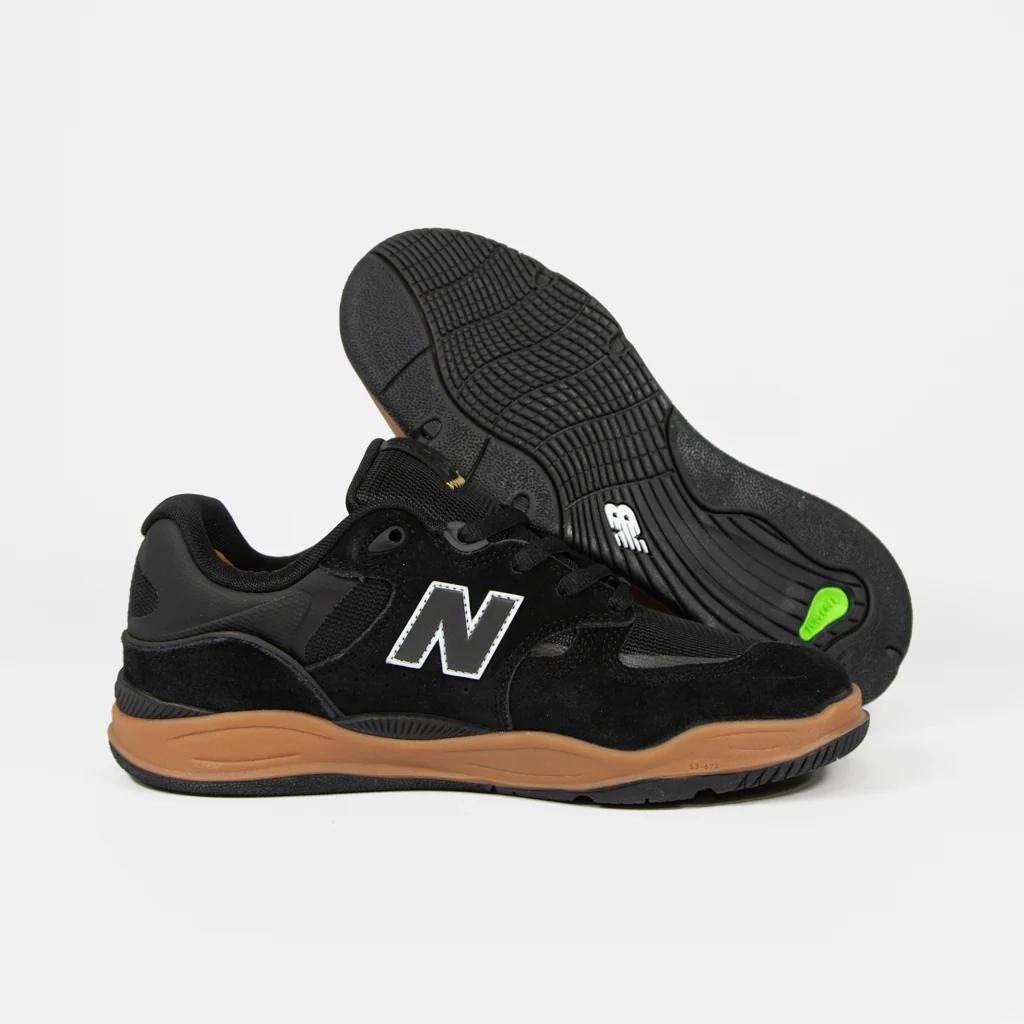 New Balance Numeric - 1010 Tiago Lemos Shoes - Black / Gum - Image 3