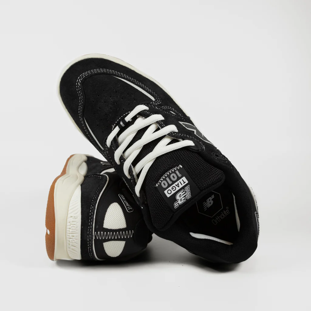 New Balance Numeric - 1010 Tiago Lemos Shoes - Black / Sea Salt - Image 4