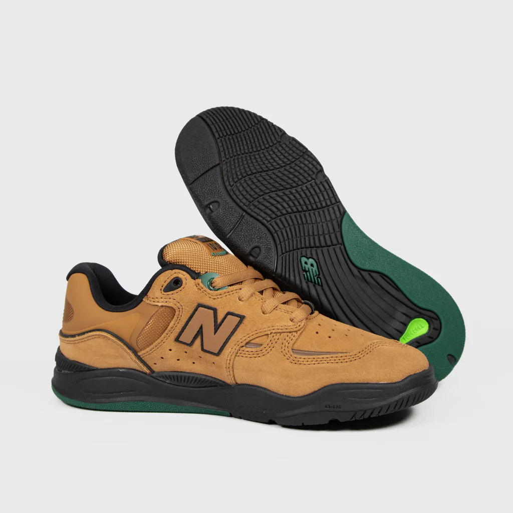 New Balance Numeric - 1010 Tiago Lemos Shoes - Brown / Green / Black - Image 3