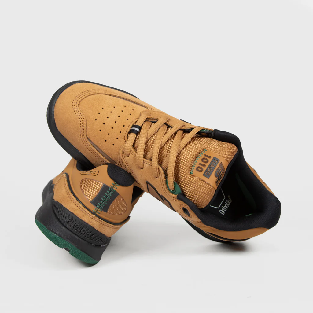 New Balance Numeric - 1010 Tiago Lemos Shoes - Brown / Green / Black - Image 4