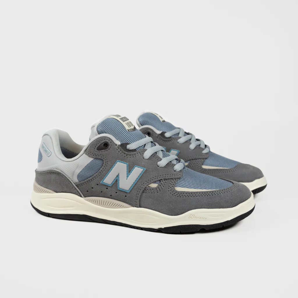 New Balance Numeric - 1010 Tiago Lemos Shoes - Grey / Aqua - Image 2