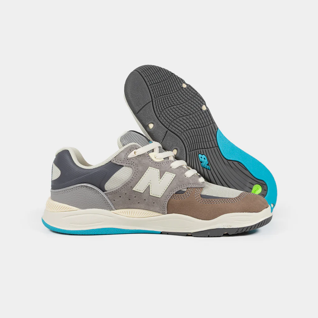 New Balance Numeric - 1010 Grey Day Tiago Lemos Shoes - Marblehead / Island Blue - Image 3