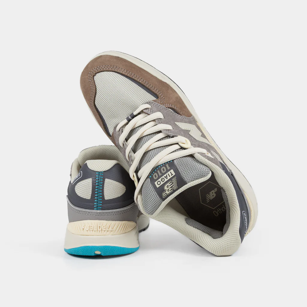 New Balance Numeric - 1010 Grey Day Tiago Lemos Shoes - Marblehead / Island Blue - Image 4