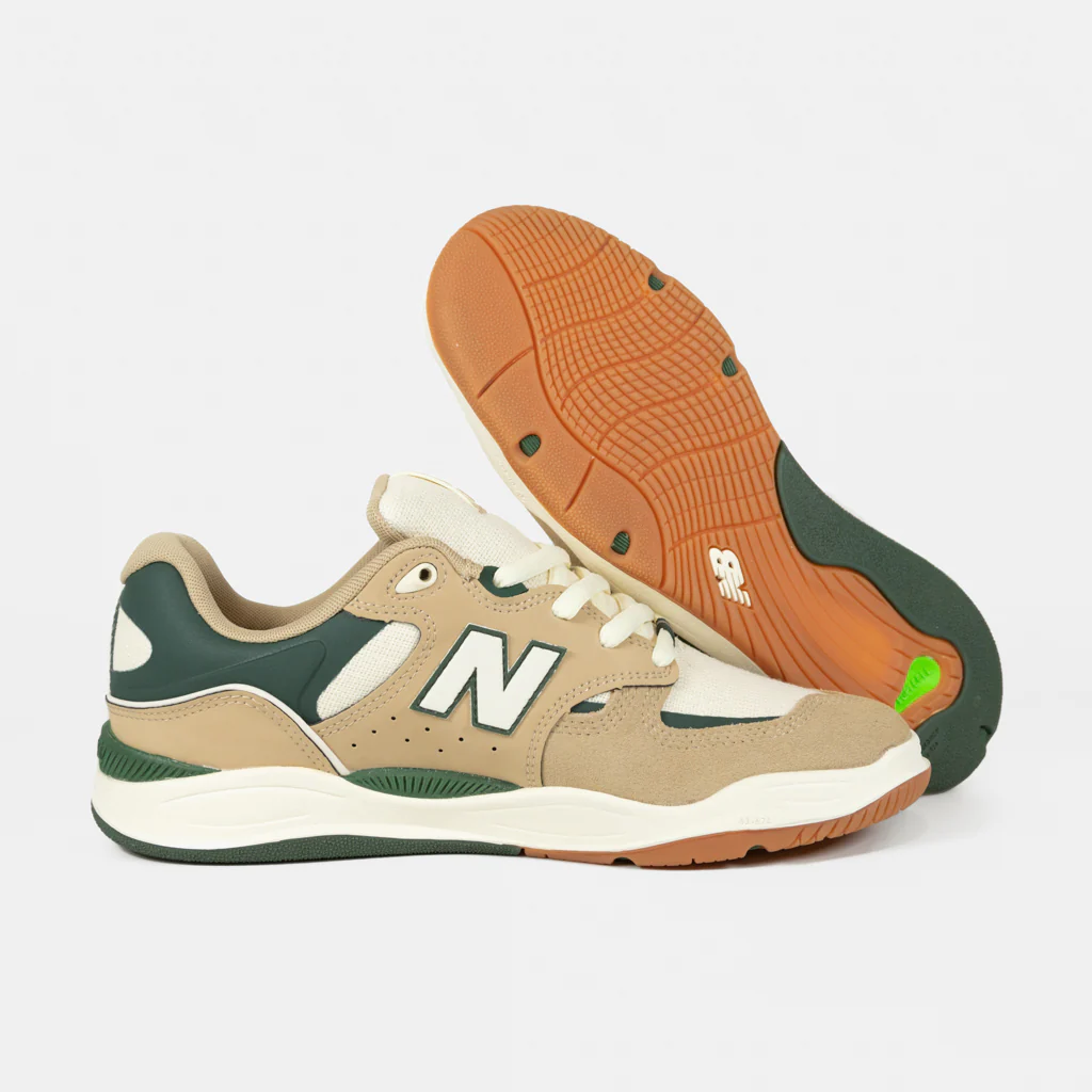 New Balance Numeric - 1010 Tiago Lemos Shoes - Tan / Green - Image 3