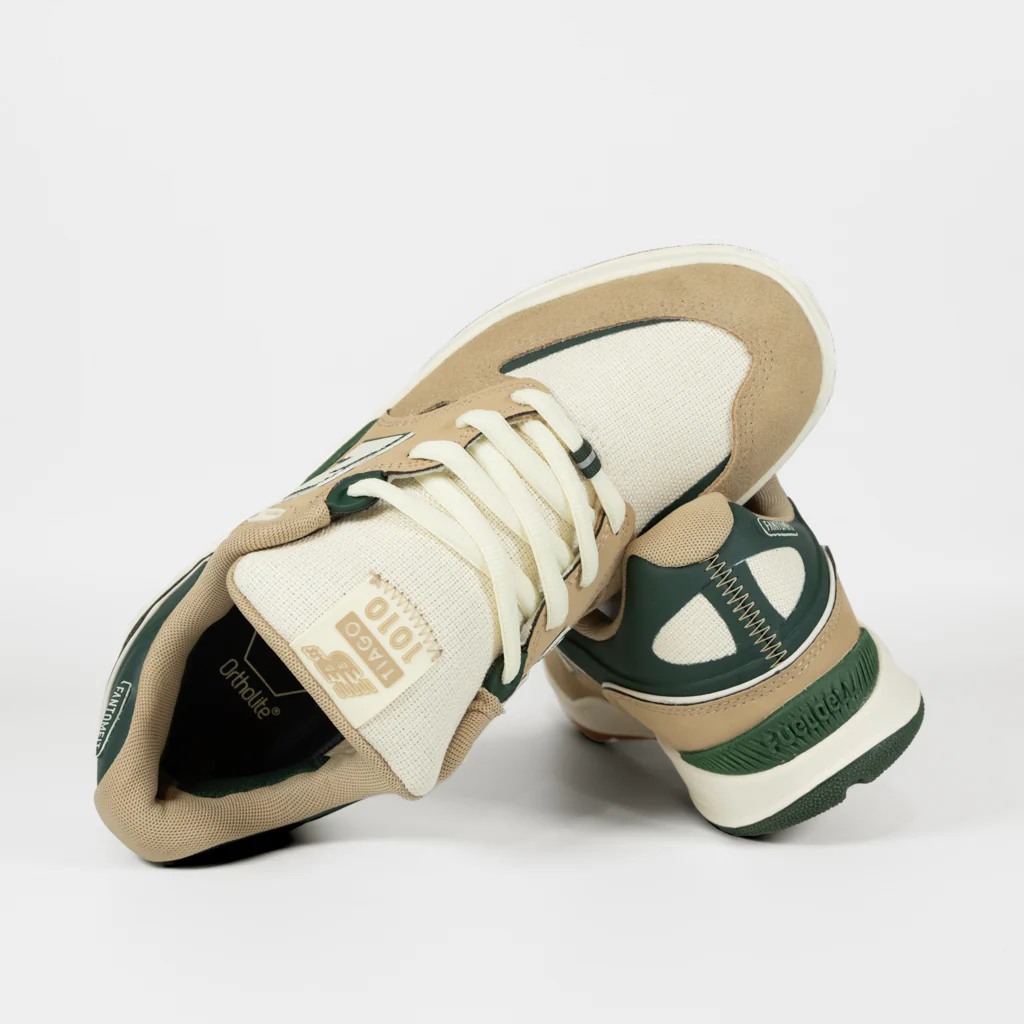 New Balance Numeric - 1010 Tiago Lemos Shoes - Tan / Green - Image 4