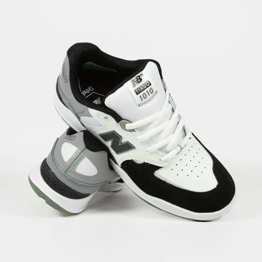 New Balance Numeric - 1010 Tiago Lemos Shoes - White / Black - Image 4