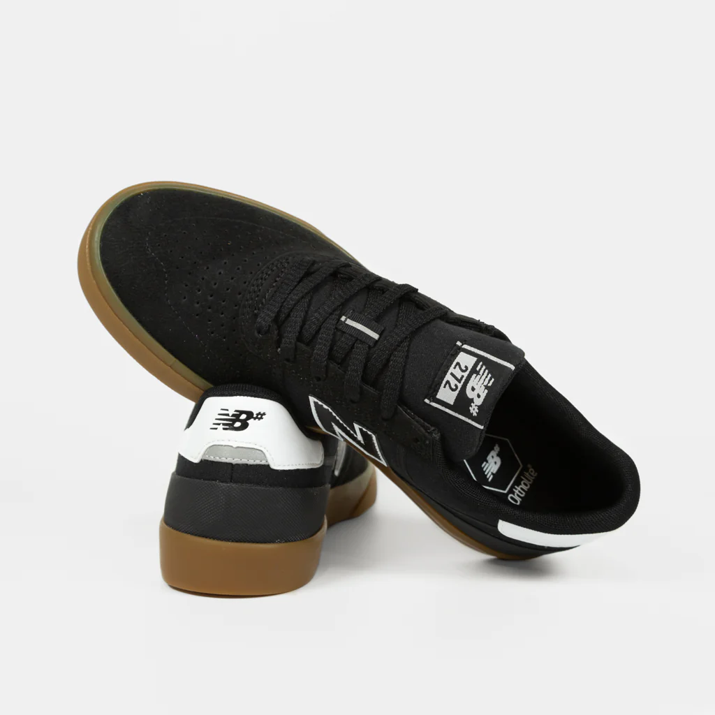 New Balance Numeric - 272 Shoes - Black / Gum - Image 4
