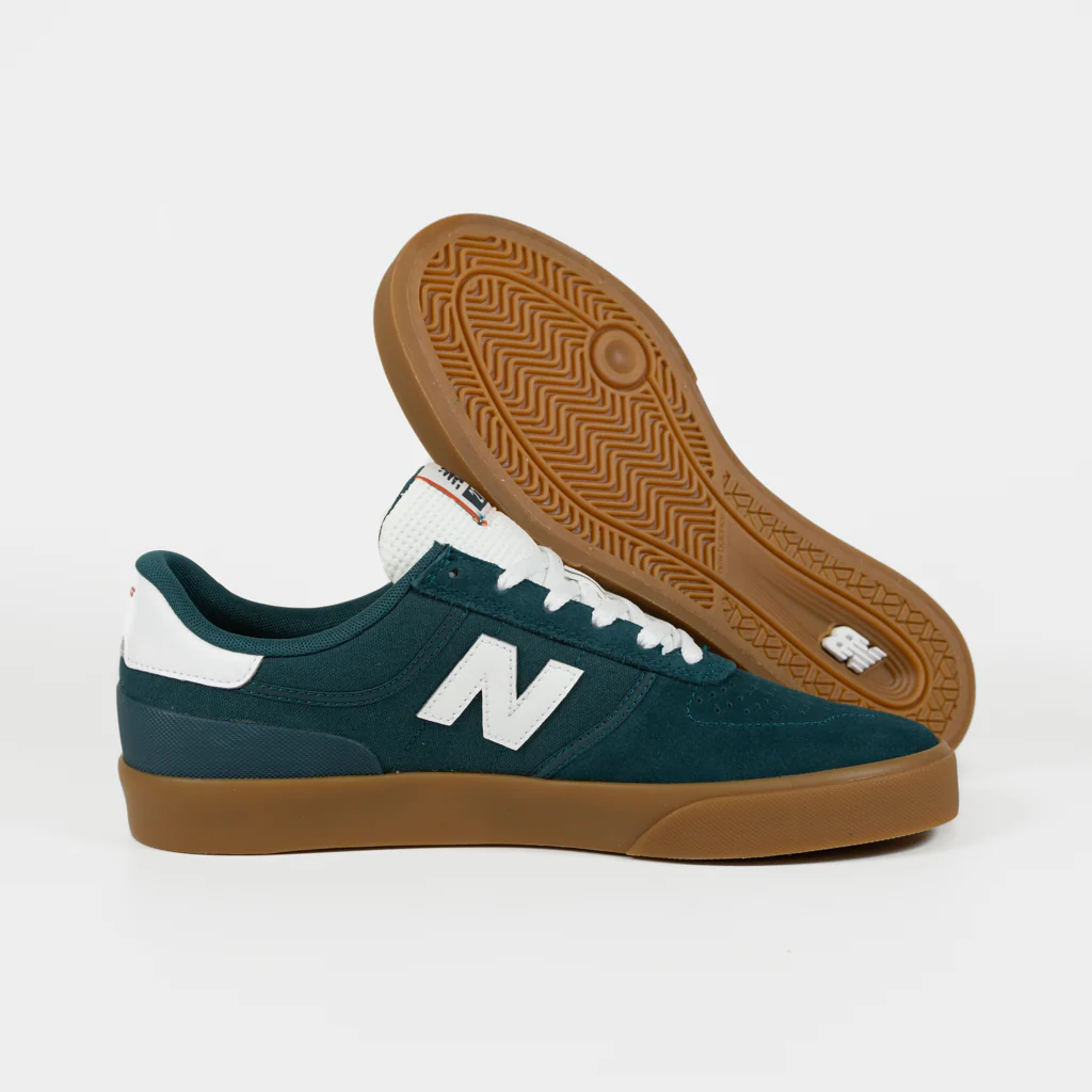New Balance Numeric - 272 Shoes - Teal / Gum - Image 3
