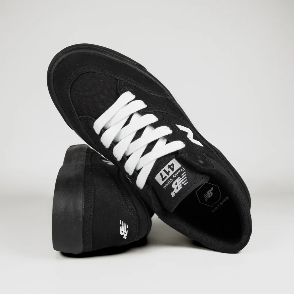 New Balance Numeric - 417 Franky Villani Low Shoes - Black / White - Image 4