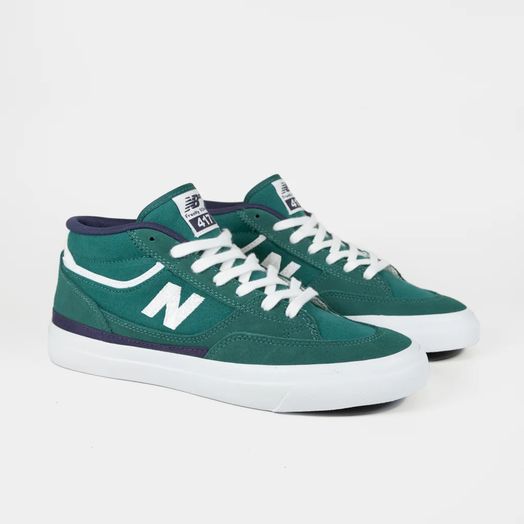 New Balance Numeric - 417 Franky Villani Shoes - Vintage Teal / White - Image 2