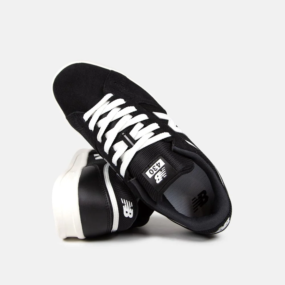 New Balance Numeric - 430 Shoes - Black / White - Image 3