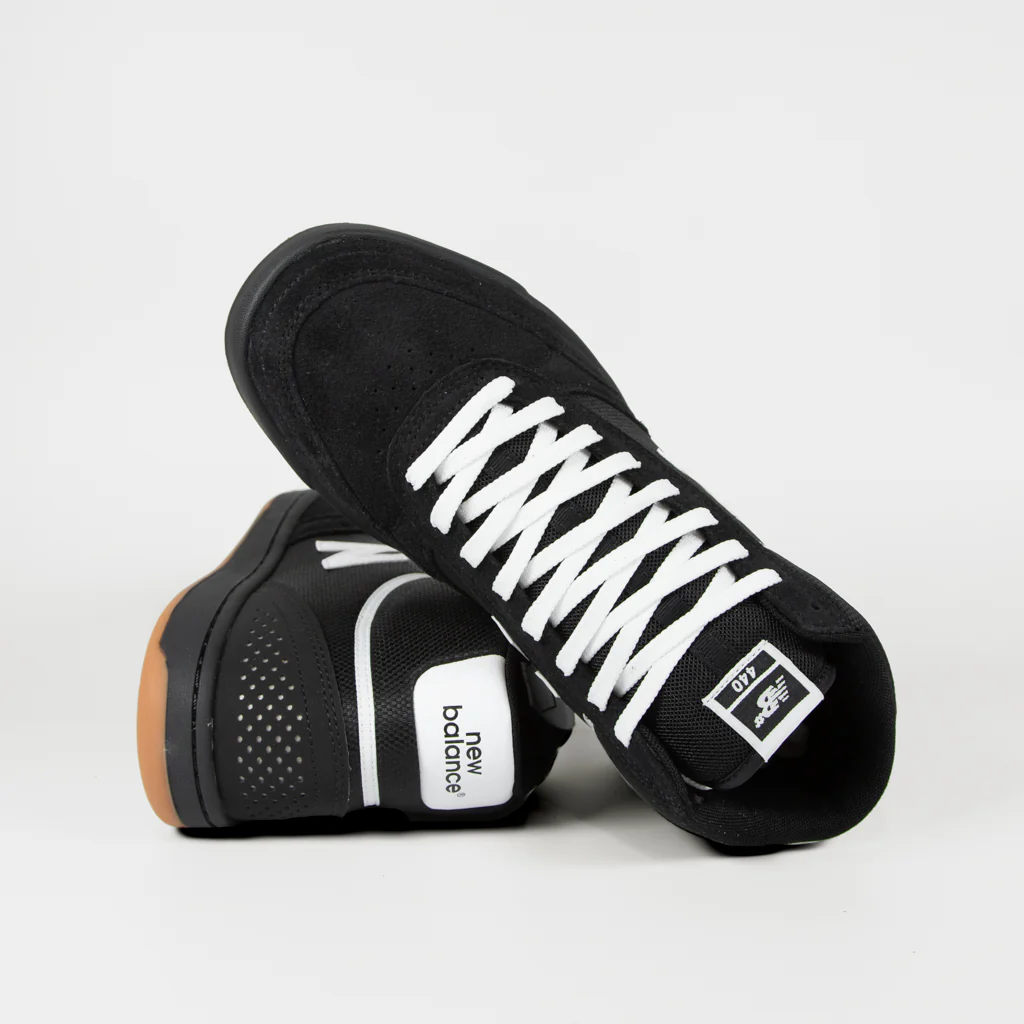 New Balance Numeric - 440 Hi Shoes - Black / White - Image 4