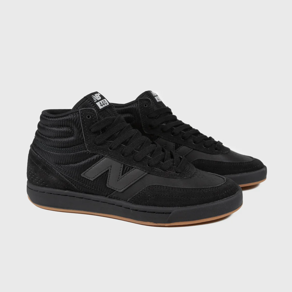 New Balance Numeric - 440 High V2 Shoes - Black / Black - Image 2