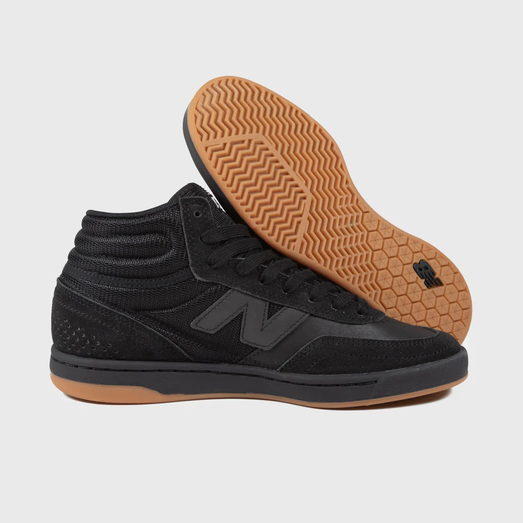 New Balance Numeric - 440 High V2 Shoes - Black / Black - Image 3