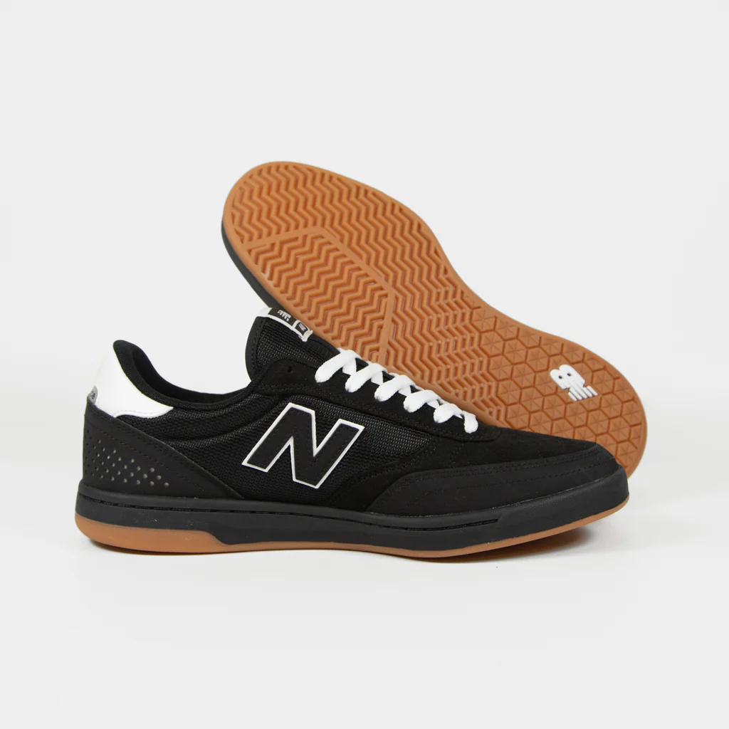 New Balance Numeric - 440 Shoes - Black / White - Image 3