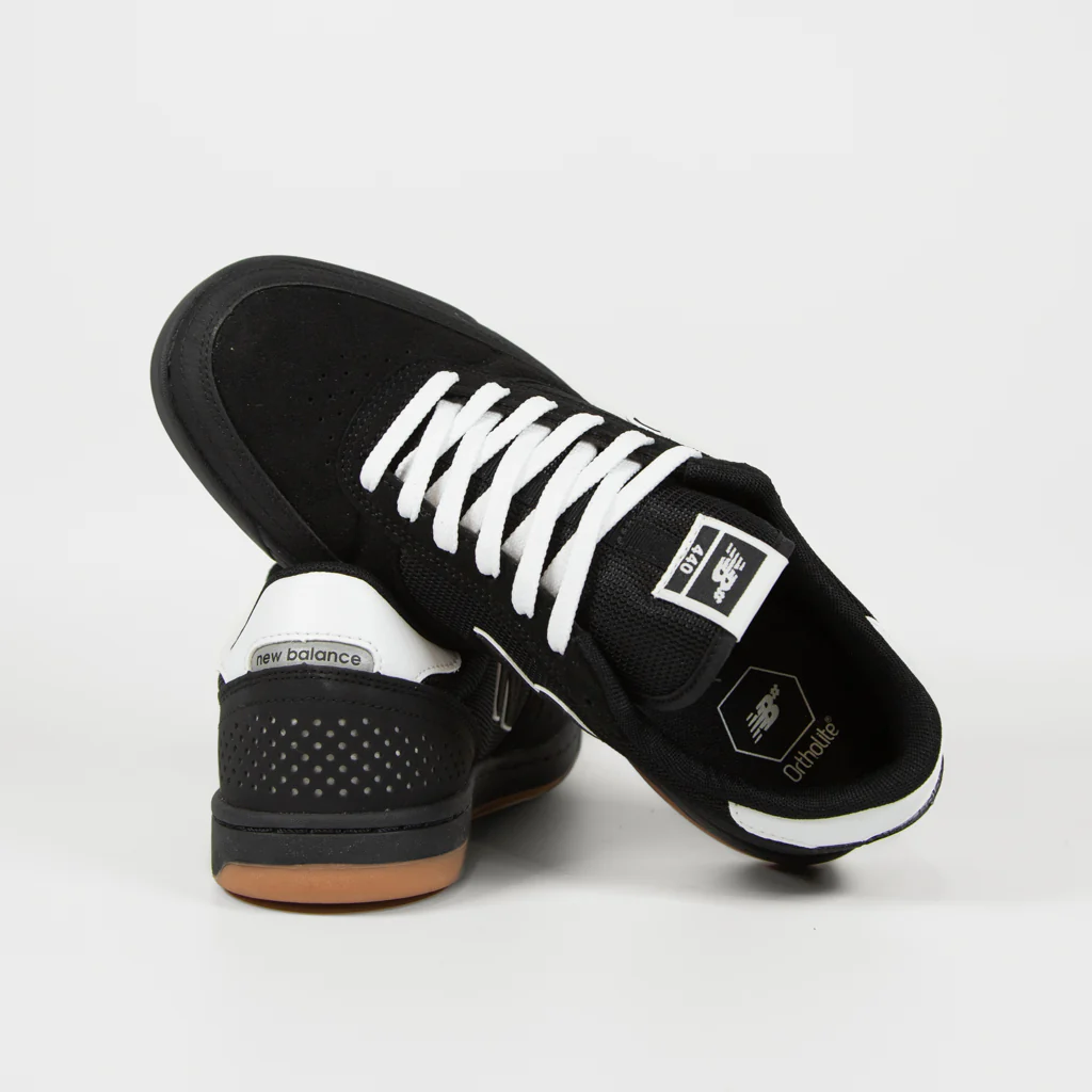 New Balance Numeric - 440 Shoes - Black / White - Image 4