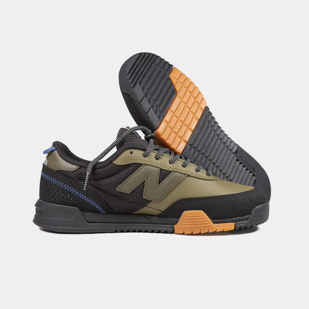 New Balance Numeric - 440 Trail V2 Shoes - Olive Woodland / Black - Image 3