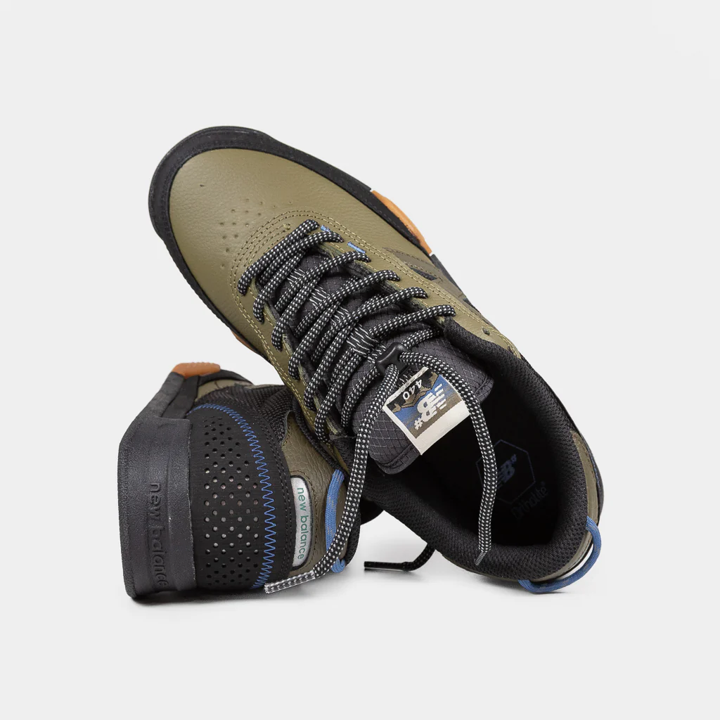 New Balance Numeric - 440 Trail V2 Shoes - Olive Woodland / Black - Image 4