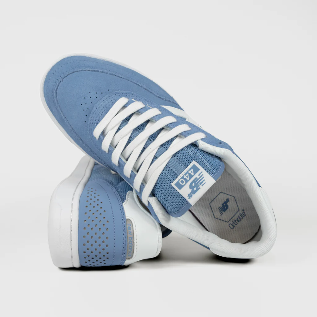 New Balance Numeric - 440 V2 Shoes - Baby Blue / White - Image 4
