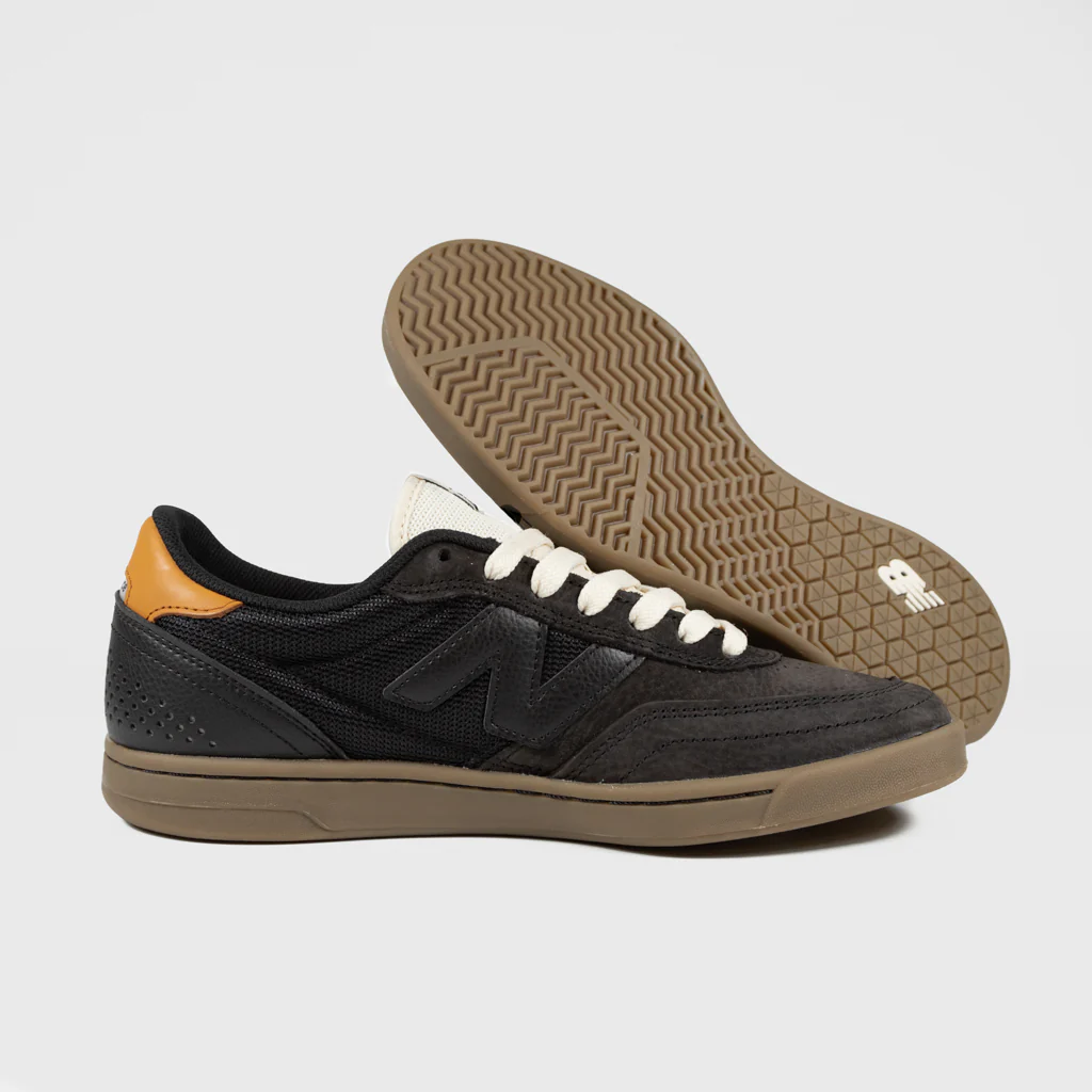 New Balance Numeric - 440 V2 Shoes - Black / Gum - Image 3