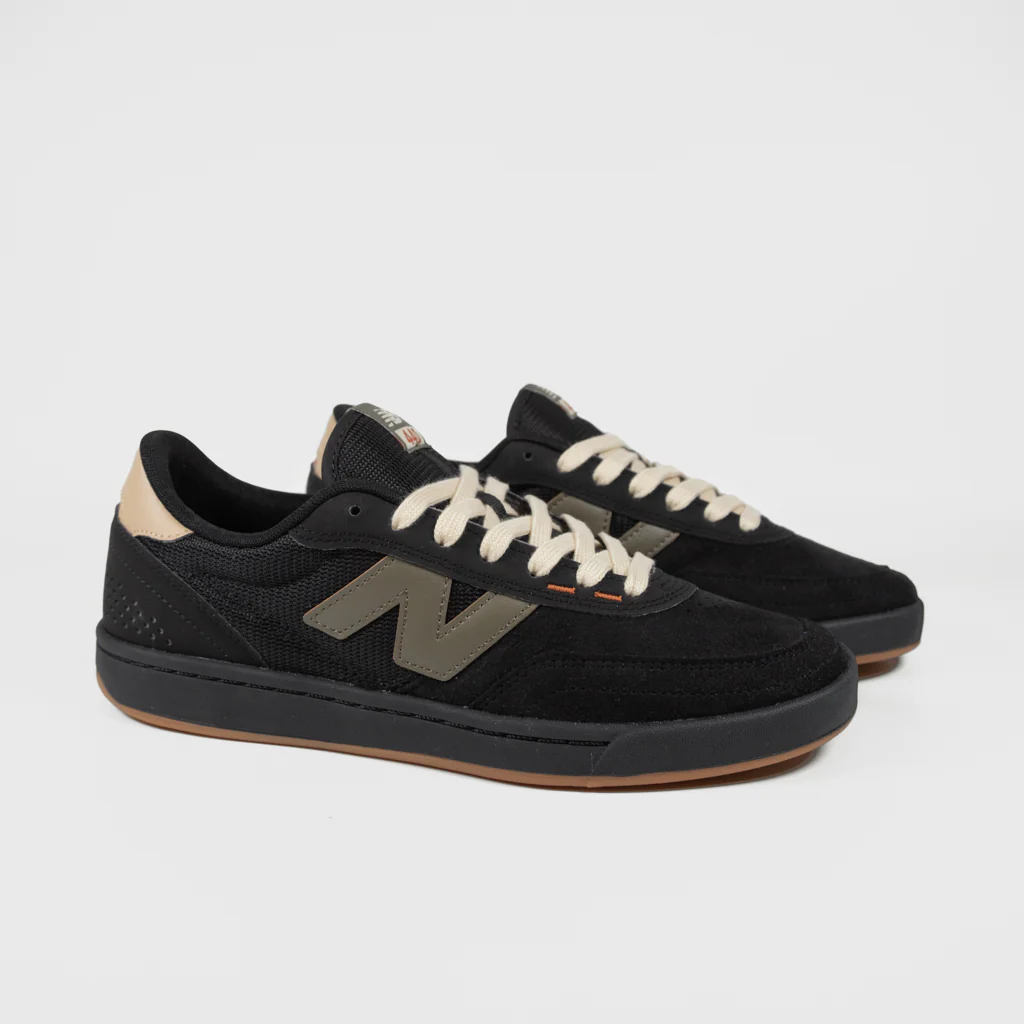 New Balance Numeric - 440 V2 Shoes - Black / Olive - Image 2