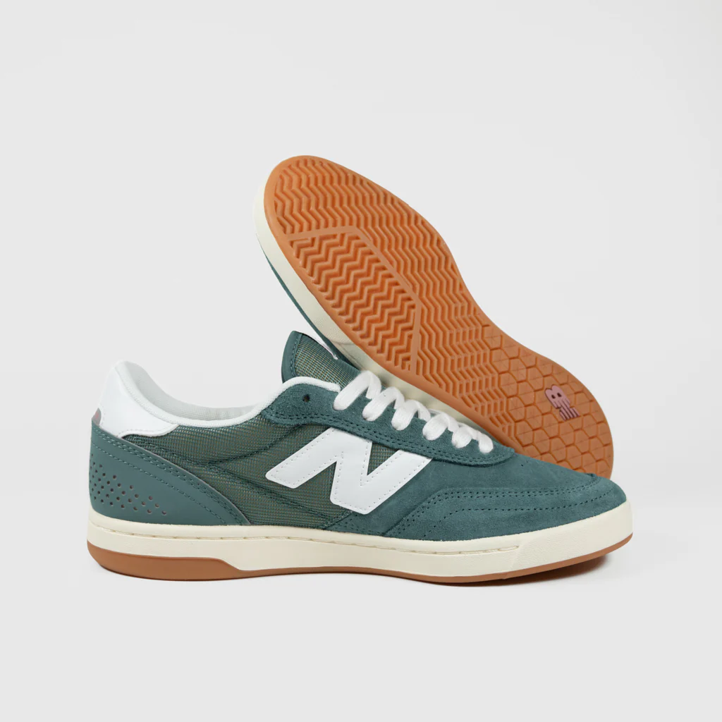 New Balance Numeric - 440 V2 Shoes - Spruce / White - Image 3