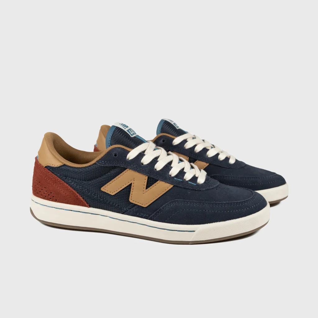 New Balance Numeric - 440 V2 Shoes - Navy / Tan - Image 2